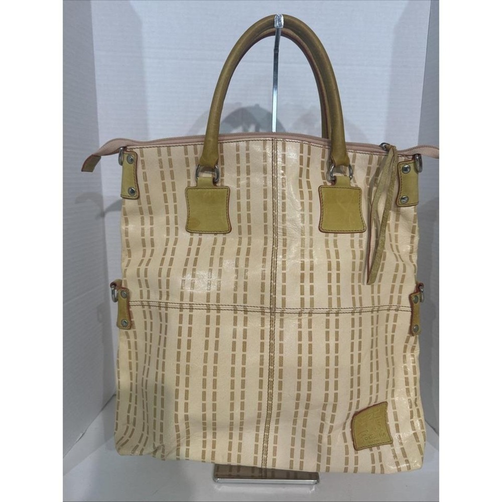 Fortunate Multicolor Genuine Leather Handbag